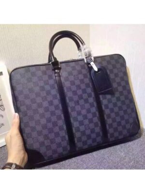 Louis Vuitton Replica PORTE-DOCUMENTS VOYAGE Damier Graphite Canvas N41125