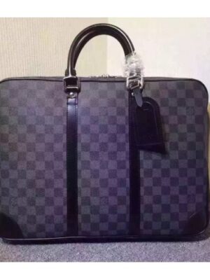 Louis Vuitton Replica PORTE-DOCUMENTS VOYAGE Damier Graphite Canvas N41125