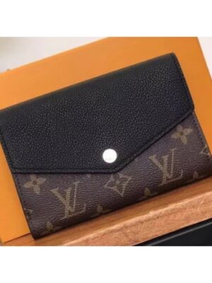 Louis Vuitton Replica Pallas Canvas Wallet Monogram Canvas M60990 Noir