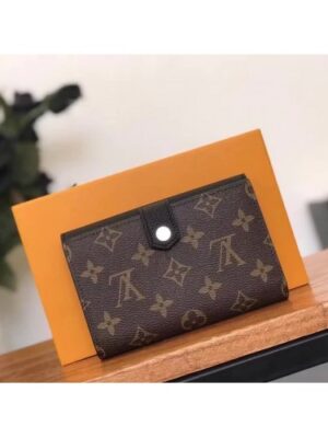 Louis Vuitton Replica Pallas Canvas Wallet Monogram Canvas M60990 Noir