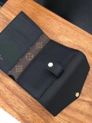 Louis Vuitton Replica Pallas Canvas Wallet Monogram Canvas M60990 Noir