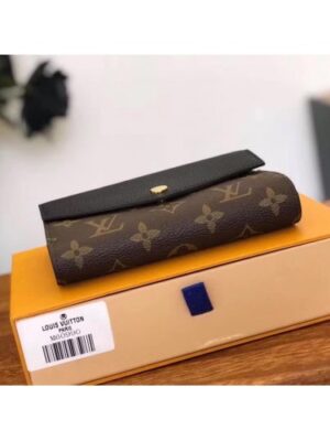 Louis Vuitton Replica Pallas Canvas Wallet Monogram Canvas M60990 Noir