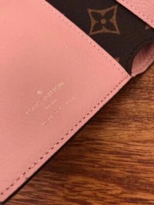 Louis Vuitton Replica Pallas Canvas Wallet Monogram Canvas M64072 Pink