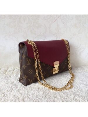 Louis Vuitton Replica Pallas Chain Flap Bag in aurore