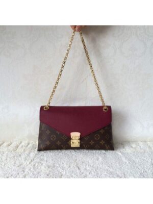 Louis Vuitton Replica Pallas Chain Flap Bag in aurore