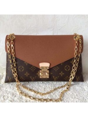 Louis Vuitton Replica Pallas Chain Flap Bag in havane