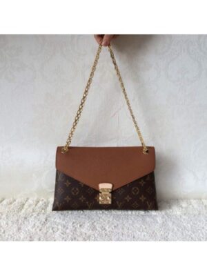 Louis Vuitton Replica Pallas Chain Flap Bag in havane