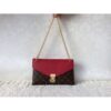 Louis Vuitton Replica Pallas Chain Flap Bag red flap