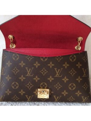 Louis Vuitton Replica Pallas Chain Flap Bag red flap