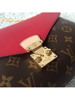 Louis Vuitton Replica Pallas Chain Flap Bag red flap