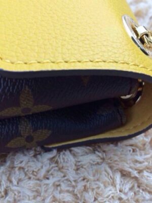 Louis Vuitton Replica Pallas Chain Flap Bag yellow flap