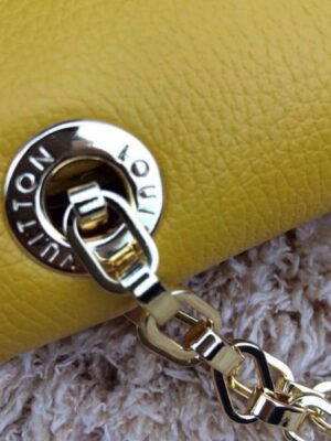 Louis Vuitton Replica Pallas Chain Flap Bag yellow flap