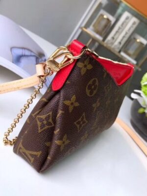 Louis Vuitton Replica Pallas Clutch on Chain M41638 Red 2017