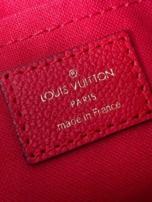 Louis Vuitton Replica Pallas Clutch on Chain M41638 Red 2017