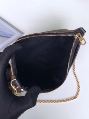 Louis Vuitton Replica Pallas Clutch on Chain M41639 Black 2017