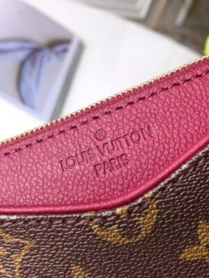 Louis Vuitton Replica Pallas Clutch on Chain M44037 Fuchsia 2017