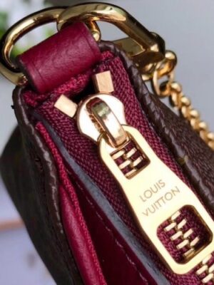 Louis Vuitton Replica Pallas Clutch on Chain M44037 Fuchsia 2017