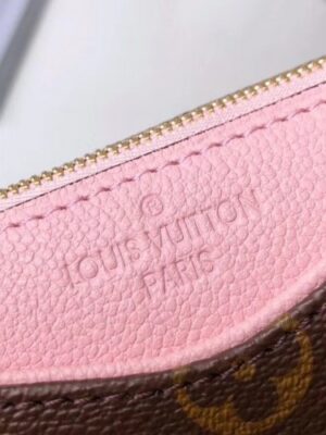 Louis Vuitton Replica Pallas Clutch on Chain M44037 Pink 2017