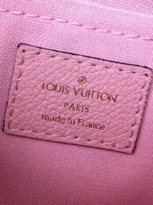 Louis Vuitton Replica Pallas Clutch on Chain M44037 Pink 2017