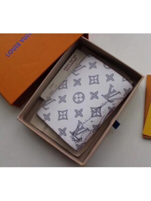 Louis Vuitton Replica Passport Cover M62089 White