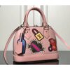 Louis Vuitton Replica Patches Stickers Epi Alma BB Bag M52481 Pink 2019