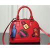 Louis Vuitton Replica Patches Stickers Epi Alma BB Bag M52481 Red 2019