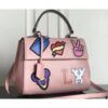 Louis Vuitton Replica Patches Stickers Epi Cluny BB Bag M52484 Pink 2019