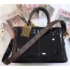 Louis Vuitton Replica Patent Calf Leather Tote Miroir Bag M54626 Noir 2018