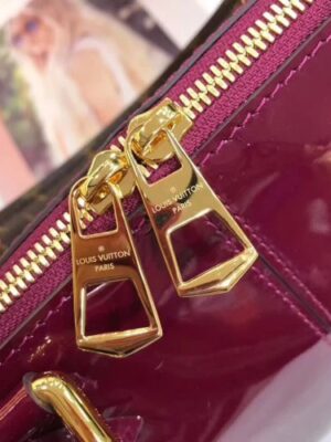 Louis Vuitton Replica Patent Calf Leather Tote Miroir Bag M54640 Fuchsia 2018