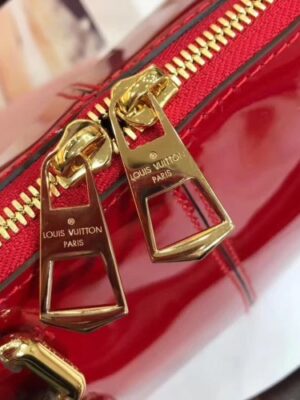 Louis Vuitton Replica Patent Calf Leather Tote Miroir Bag M54640 Red 2018