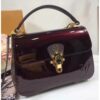 Louis Vuitton Replica Patent Leather Monogram Canvas Cherrywood Bag Amarante 2018
