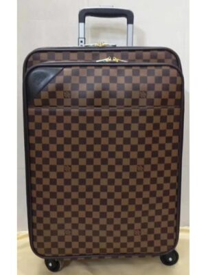 Louis Vuitton Replica Pégase Légère 58 Damier Ebene Canvas Rolling Luggage 23242