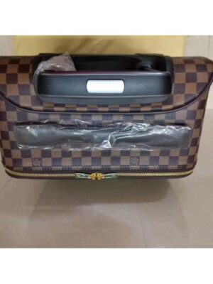 Louis Vuitton Replica Pégase Légère 58 Damier Ebene Canvas Rolling Luggage 23242