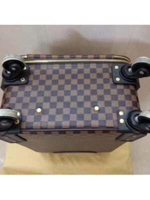 Louis Vuitton Replica Pégase Légère 58 Damier Ebene Canvas Rolling Luggage 23242