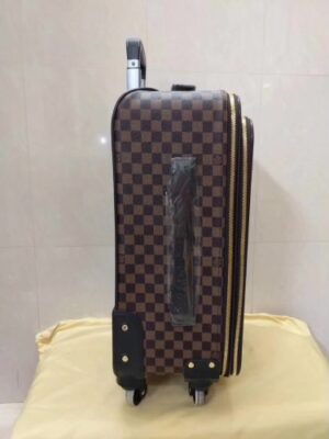 Louis Vuitton Replica Pégase Légère 58 Damier Ebene Canvas Rolling Luggage 23242