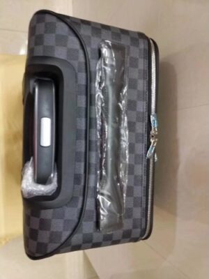 Louis Vuitton Replica Pégase Légère 58 Damier Graphite Canvas Business Rolling Luggage 23242