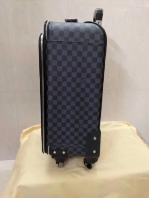 Louis Vuitton Replica Pégase Légère 58 Damier Graphite Canvas Business Rolling Luggage 23242