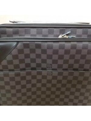 Louis Vuitton Replica Pégase Légère 58 Damier Graphite Canvas Rolling Luggage 23243