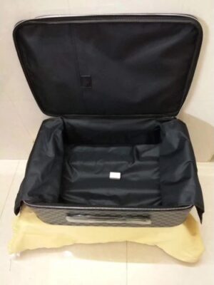 Louis Vuitton Replica Pégase Légère 58 Monogram Canvas Business Rolling Luggage 23242 Black