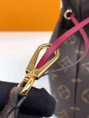 Louis Vuitton Replica Poche Noe MNG Shoulder Bucket Bag M43445 Monogram Canvas 2018