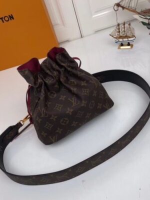 Louis Vuitton Replica Poche Noe MNG Shoulder Bucket Bag M43445 Monogram Canvas 2018