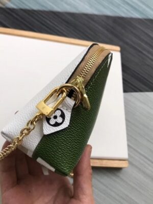 Louis Vuitton Replica Pochette Cosmetique Cosme XL Bag with Chain M67693 Khaki