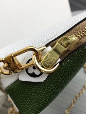 Louis Vuitton Replica Pochette Cosmetique Cosme XL Bag with Chain M67693 Khaki