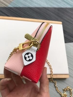 Louis Vuitton Replica Pochette Cosmetique Cosme XL Bag with Chain M67694 Rouge