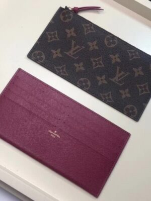 Louis Vuitton Replica Pochette Felicie Chain Bag M61276 Monogram Canvas/Red 2018