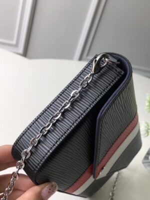 Louis Vuitton Replica Pochette Félicie Chain Pouch M62982 Black Epi leather 2018