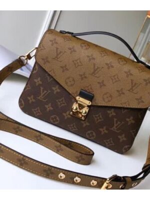 Louis Vuitton Replica Pochette Metis Monogram Reverse Canvas M41465