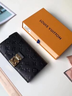 Louis Vuitton Replica Pochette Metis Monogram Wallet M62458 Black 2018