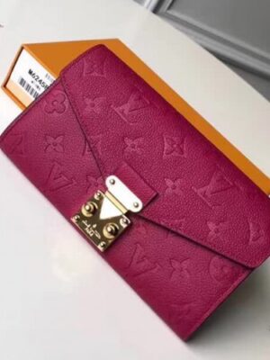 Louis Vuitton Replica Pochette Metis Monogram Wallet M62459 Grape 2018