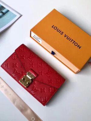 Louis Vuitton Replica Pochette Metis Monogram Wallet M62459 Red 2018